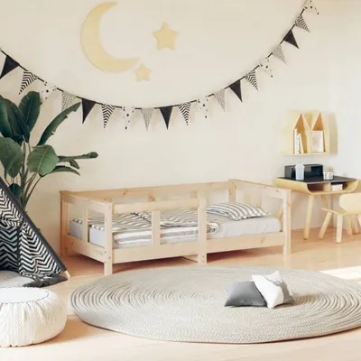 Obrázok produktu pre Maison Exclusive - Detská postieľka 70x140 cm z masívneho borovicového dreva