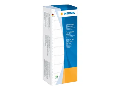 Productafbeelding van Herma 8204 - Computeretiketten, wit, 88,9 x 48,4 mm, mat, 3000 stuks