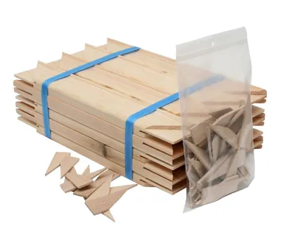 Zdjęcie produktu dla Deknudt S334PA listwa blejtram + kliny drewno naturalne 24 cm