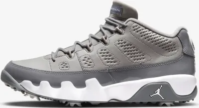 Produktbild von Nike Air Jordan 9 G "Cool Grey" Golfschuh, Grau, Größe: 40,5