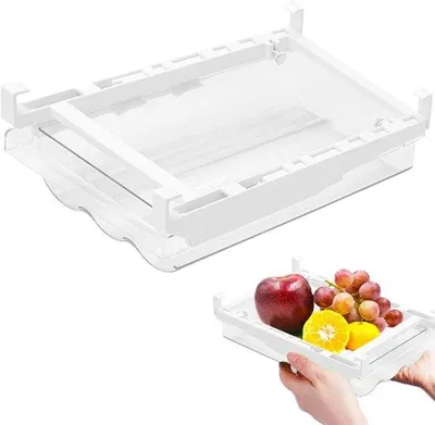 Produktbild von Kühlschrankorganizer - raumsparend - 1 Stück - hochwertiges Material - 30 x 20 x 8,5 cm