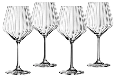 Produktbild von SPIEGELAU 4450170 LIFESTYLE Burgunderglas 4er Set