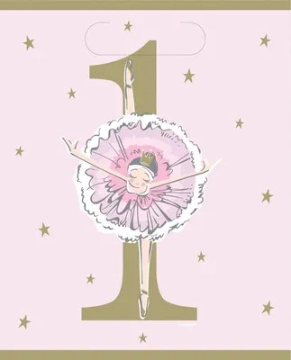 Produktbild von 1. Geburtstag Ballerina 8 Tüten
