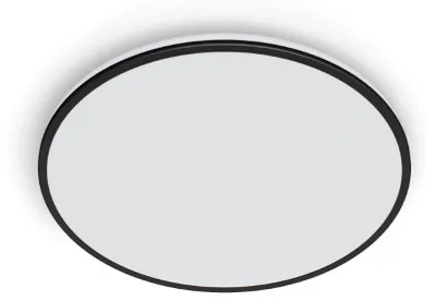 Image de Philips Ozziet plafonnier noir 2300lm SceneSwitch