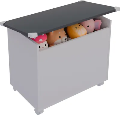 Produktbild von Holz Sitztruhe Sitzbank Truhe Bosula M