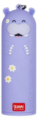 Immagine prodotto di Legami - Caricabatterie portatile - My Super Power, ricarica 2 dispositivi contemporaneamente, cavo USB tipo C incluso, power bank portatile, diametro 3,5 cm, altezza 11,60 cm, Hippo