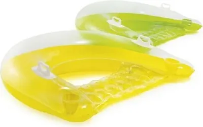 Obrázek produktu pro Intex 58859, Různé barvy, Plovoucí křeslo, Jednobarevný, Vinyl, Muž/žena, 100 kg