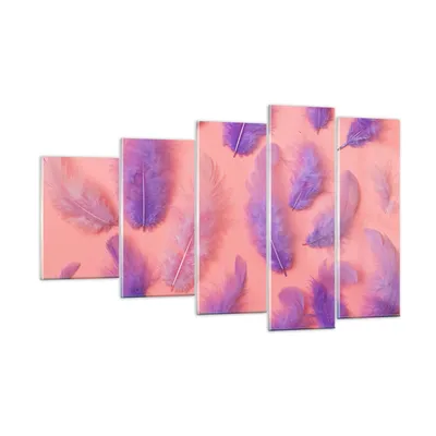 Produktbild von Bilder auf glas - Vogel Feder Farbe Komposition - 100x60cm - Glasbilder - Wandbilder - Kunstdruck - zum Aufhängen bereit - Wanddekoration aus Glas - Glas Bilder - Wandbild auf Glas - GEG100x60-2922