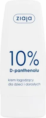 Zdjęcie produktu dla Ziaja 10% D-Panthenolu, Krem łagodzący dla dzieci i dorosłych, 60 ml