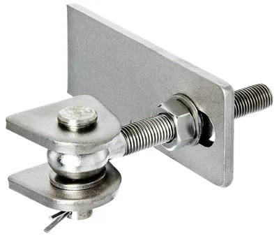 Productafbeelding van Torband, verstelbaar, met schroefdraad M16, lengte 130 mm, voor metalen poorten