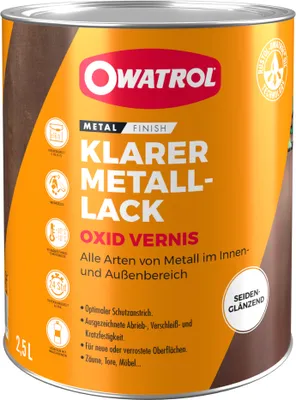 Produktbild von Owatrol Oxid Vernis Seidenmatt Klarlack 2,5 Liter