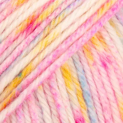 Produktbild von DROPS Fiesta Regenbogen-Strickgarn – Farbintensive, Weiche Wolle für Socken & Accessoires