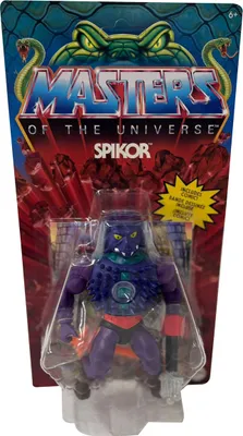 Produktbild von Masters of the Universe Snake Men Spikor, bewegliche Actionfigur mit Comic, Mattel HKM79
