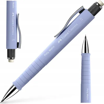 Immagine prodotto di FABER-CASTELL 133327 FABER-CASTELL POLY MATIC Druckbleistift lila B 0,7 mm, 1 St.
