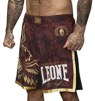 Zdjęcie produktu dla Spodenki MMA LEGIONARIVS II Leone1947 – bordowe rozmiar M