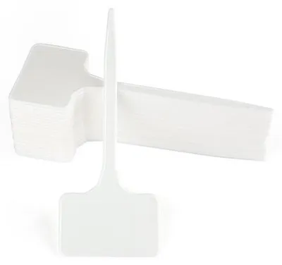 Zdjęcie produktu dla Odporne na warunki atmosferyczne podstawki pod rośliny, 15 cm, białe, 50 sztuk