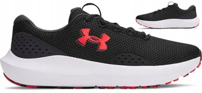 Produktbild von Under Armour Surge 4 Black-Anthracite-Racer Red Größe EU 47