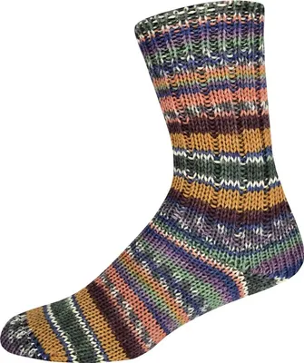 Produktbild von ONline - Supersocke 6-fach Sort. 389 Alpin-Color 3197