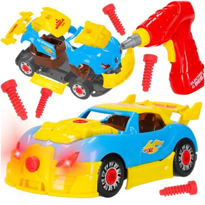 Immagine prodotto di Auto sportiva da assemblare, modellabile, personalizzabile con luci e suoni