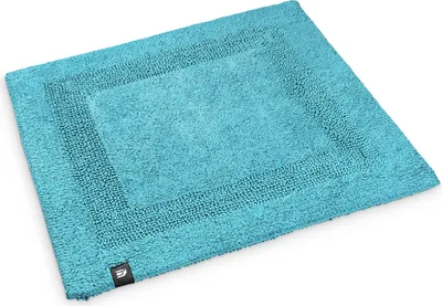 Produktbild von Frame Luxe Badteppich, milky blue, 60x60