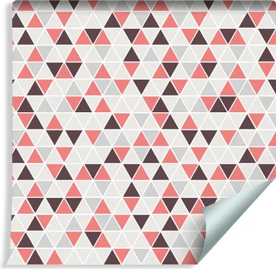 Produktbild von 10m VLIES TAPETE Rolle Geometrie Muster Ornamente Dreiecke XXL