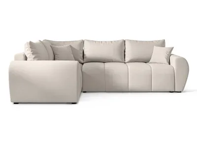 Produktbild von AX LIVING Malatya L Ecksofa mit Schlaffunktion Sofa L Beige 235 cm L