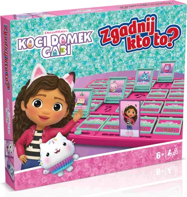 Produktbild von Zgadnij Kto To? Koci Domek Gabi gra planszowa dla 2 graczy