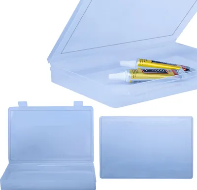 Obrázok produktu pre Rosfix Krabica na Náradie 160x240x30mm – Robustné Plastové Puzdro na Spájkovačky a Elektronické Príslušenstvo | Ochrana Pred Prachom a Vlhkosťou