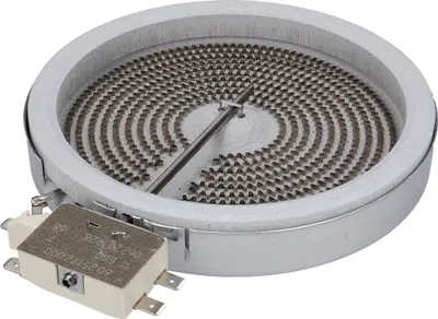 Produktbild von easyPART passend für 10.54111.004 EGO Strahlheizkörper Einkreis HiLight Heizkörper 1200W 230V Glaskeramikkochfelder Kochfeld für Whirlpool 481281728234 AEG Faure Electrolux