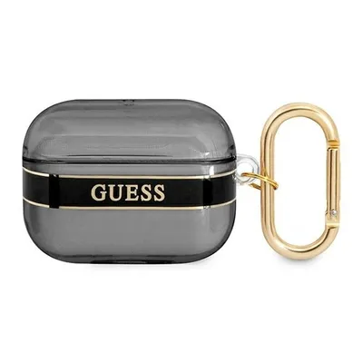 Zdjęcie produktu dla Guess  GUAPHHTSK AirPods Pro coverczarny/black Strap Collection