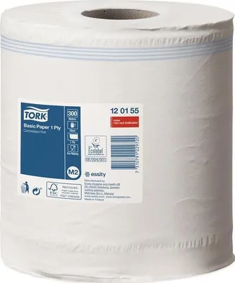 Produktbild von Tork 120155, Weiß, 561 mm, 374 mm, 200 mm, 8,8 kg, 200 mm