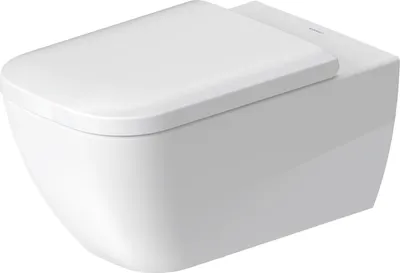 Produktbild von Duravit Wand-WC, Tiefspüler Happy D.2 36,5x62cm, 4,5 l, Rimless, weiß