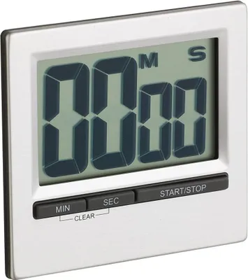 Produktbild von KitchenCraft Küchentimer-Uhr mit LCD-Digitalanzeige und Alarm, 100 Minuten