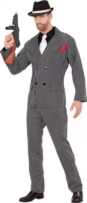 Produktbild von 20er Jahre Gangster Boss Männerkostüm für Fasching & Mottoparty Größe: M