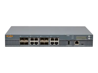 Zdjęcie produktu dla HPE Aruba Networking Aruba 7030 (RW), 8000 Mbit/s, 4096 użyt., IEEE 802.11ad, IEEE 802.11ax, 10,100,1000 Mbit/s, 3DES, AES, Przewodowa