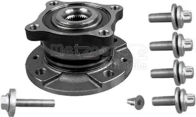 Image de Jeu de roulements de roue 33 dents METZGER pour RENAULT TWINGO III