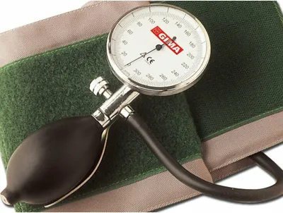 Produktbild von GIMA Sirio, Integriertes Uhrenmanometer