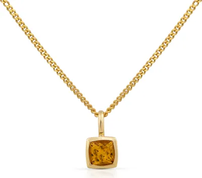 Produktbild von Orolino Halskette 585/- Gold 42/45cm gelb Citrin gelb 500341472-1