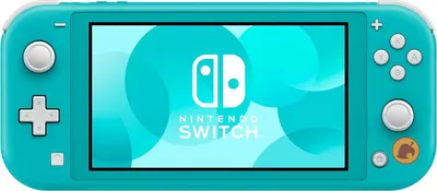 Produktbild von Nintendo Switch Lite Animal Crossing: New Horizons Timmy & Tommy Aloha Edition