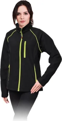Produktbild von Damen Softshell Jacke schwarz/gelb XXL