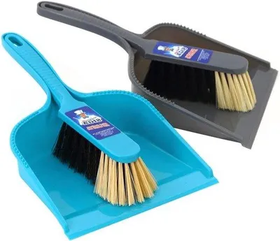 Immagine prodotto di Set di spazzole blu e grigie, 2 pezzi