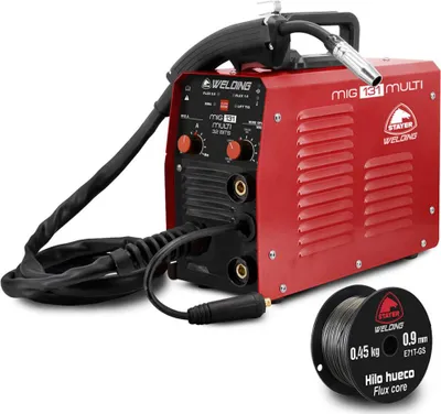 Image de Soudage Mig 131 Poste à Souder Mig Fil Fourré Compact - Stayer