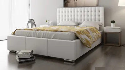 Produktbild von Polsterbett Bett Doppelbett DAMASO XL 180x200cm inkl.Bettkasten