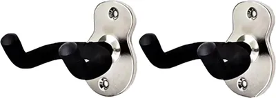 Image de INF Support Mural Robuste pour Guitare Argent