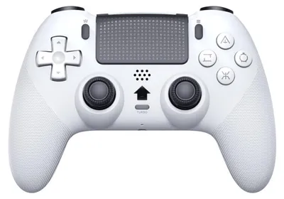 Produktbild von Wireless Gaming Controller für PS5 / PS5 Pro / PS5 Slim OLED Makro Turbo Weiß