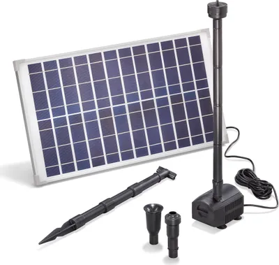 Produktbild von esotec Solar Teichpumpe Wasserspiel Solarbrunnen Kit 25/1250 PRO Set 101915