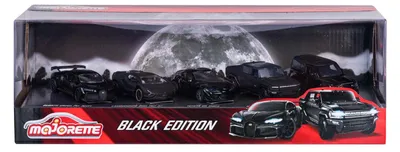 Image de Majorette Noir Ediotion 2.0 5er-Pack