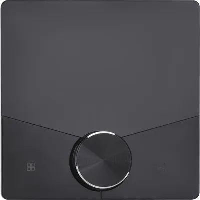 Imagen del producto de Termostato inteligente para aire acondicionado central, con pantalla táctil, diseño de botón LED programable y efectos de luz dinámicos. Modelo BAC-009Alw