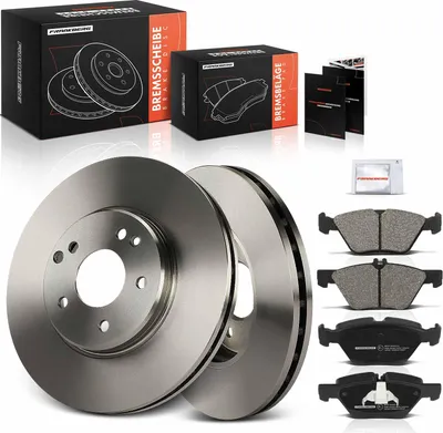Image de Frankberg 2x disques de frein 4x plaquettes de frein avant pour Mercedes-Benz C208 A208 W210 S210 R170