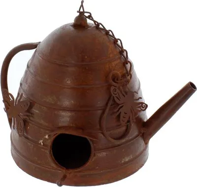 Produktbild von Dekohänger Vogelhaus - Gieskannenform - kupfer